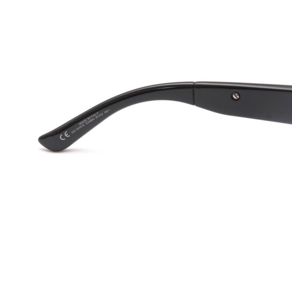 GUCCI Black Sunglasses Cat Eye Eyeglasses GG3015/S - Picture 6 of 7